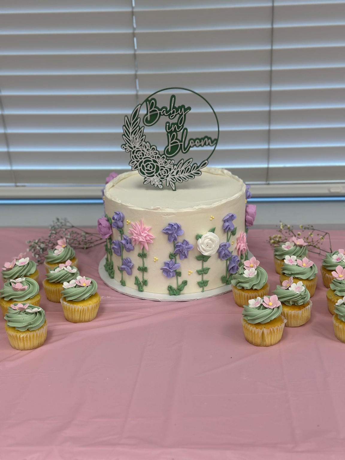 Personalized cake topper by SQ Designs