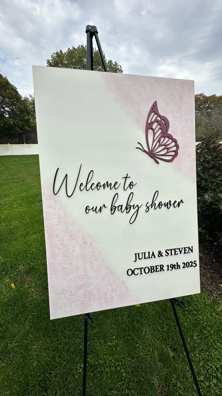 Welcome to our baby shower